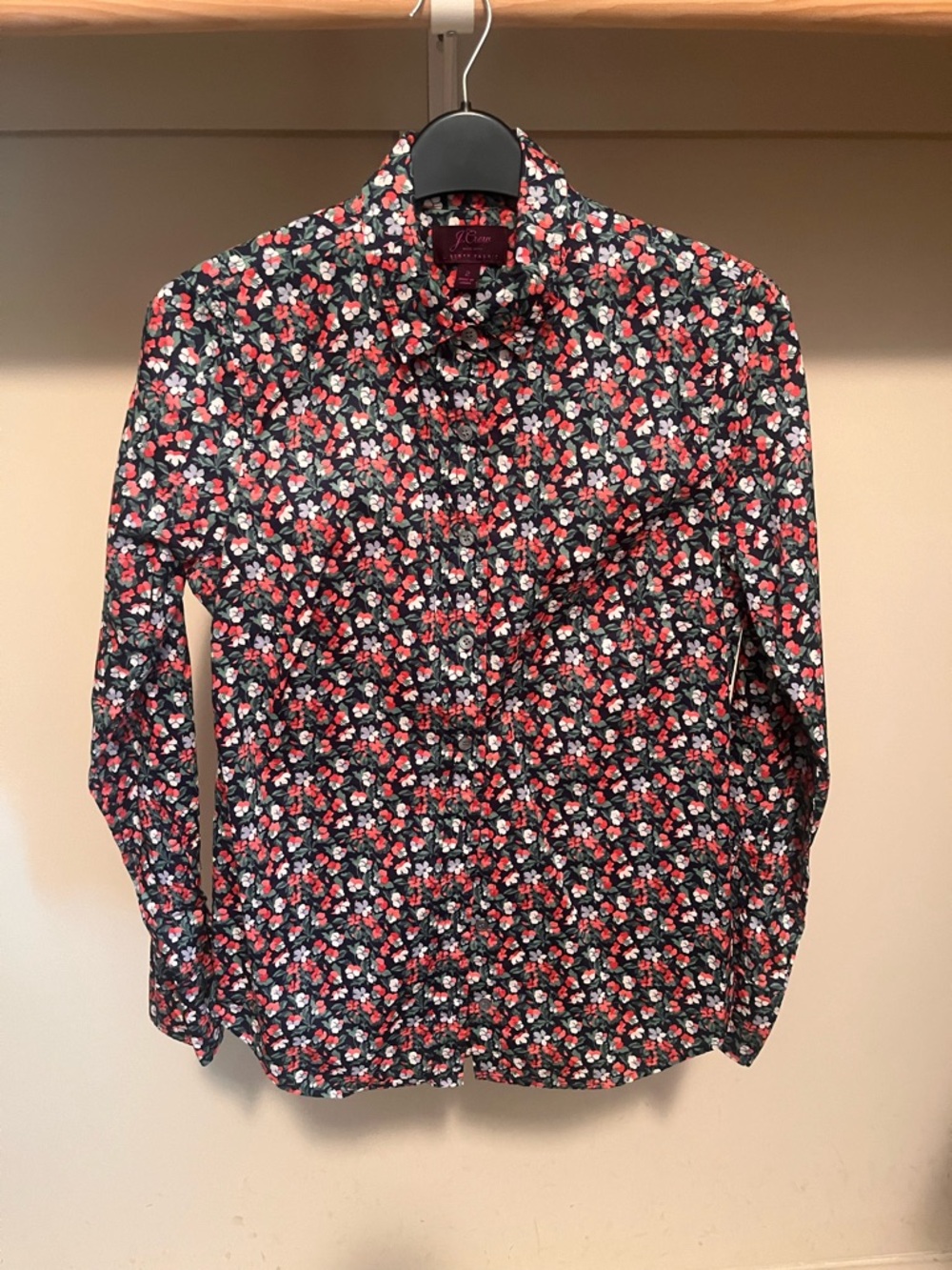J. Crew Liberty Floral Button-Down Shirt